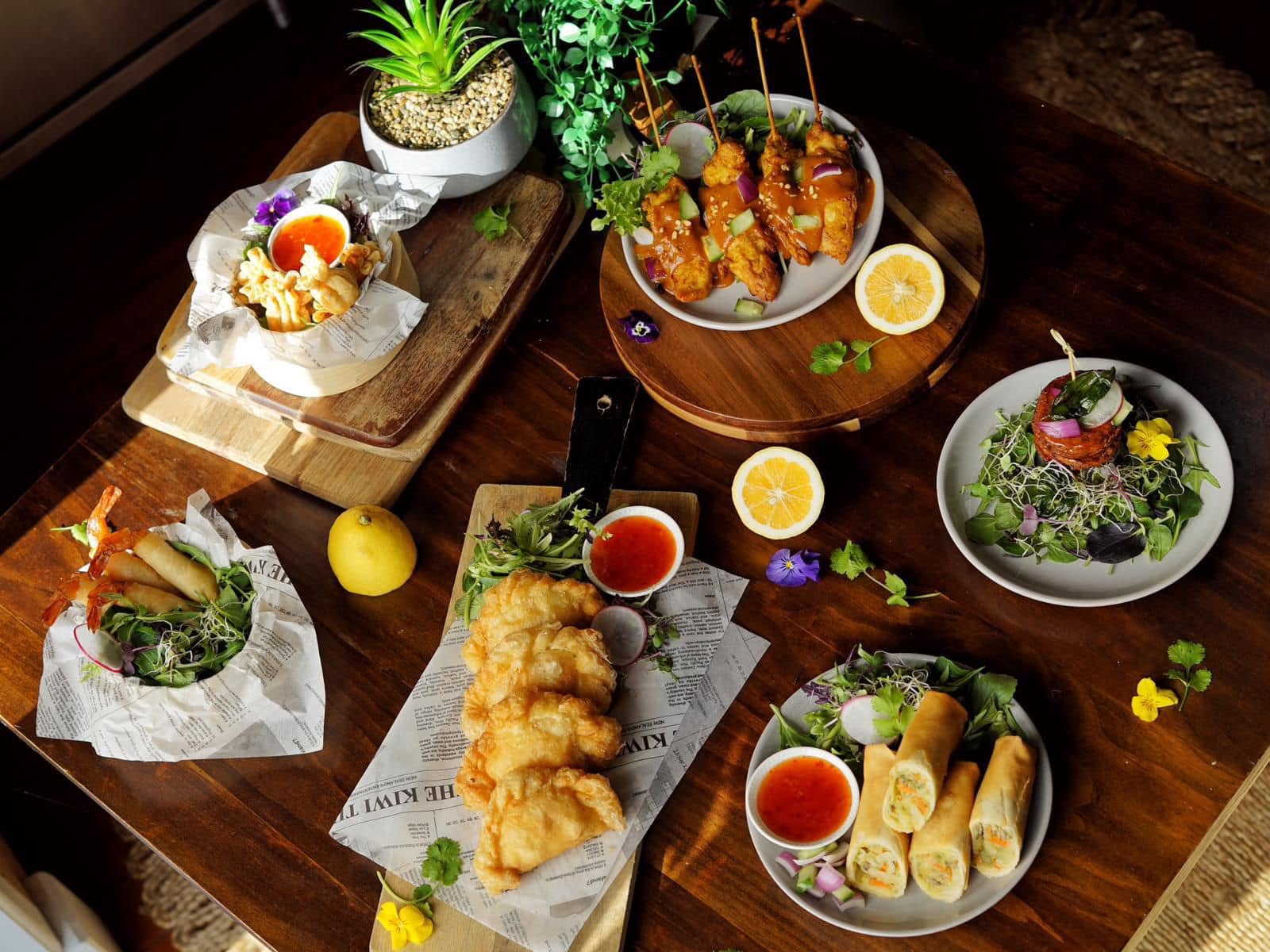 Waipu Hotel Bar & Restaurant interior — warm rustic atmosphere